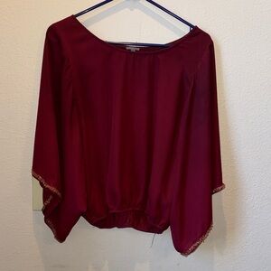 Charlotte Russe Deep Red Blouse